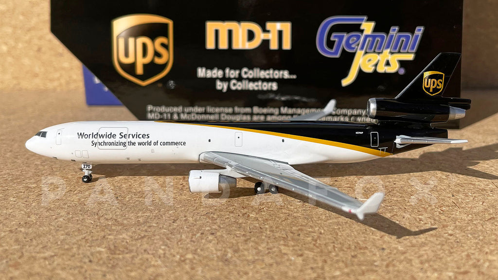 UPS MD-11F N270UP GeminiJets GJUPS379 Scale 1:400
