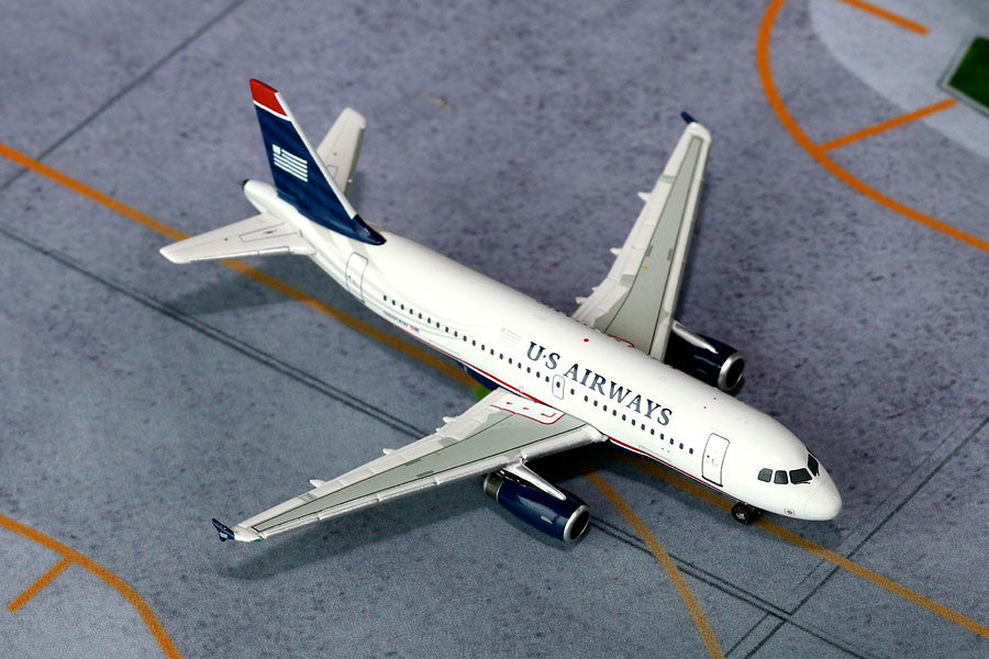 US Airways Airbus A319 N801AW GeminiJets GJUSA1397 Scale 1:400