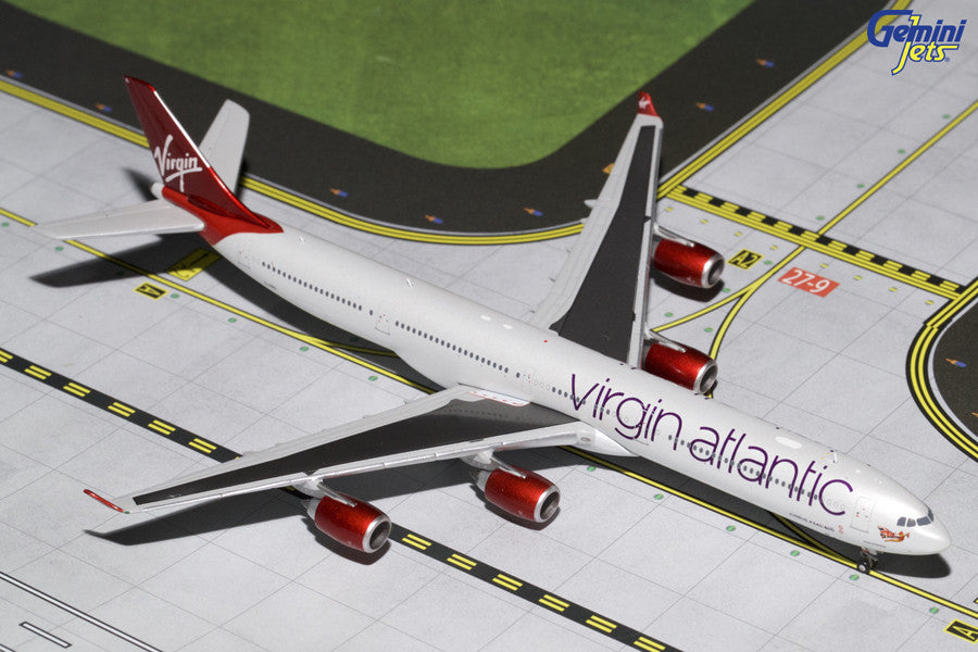 Virgin Atlantic Airbus A340-600 G-VEIL GeminiJets GJVIR1634 Scale 1:400