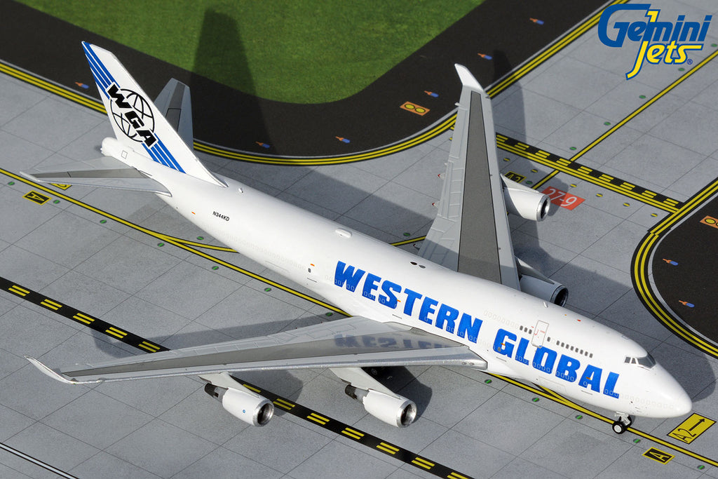 Western Global Boeing 747-400BCF N344KD GeminiJets GJWGN2015 Scale 1:400