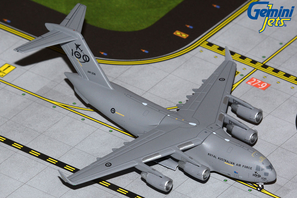 Royal Australian Air Force Boeing C-17 A41-206 GeminiJets GMRAA109 Scale 1:400