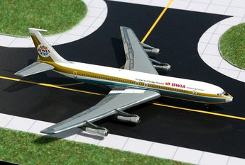 BWIA West Indies Airways Boeing 707-320B 9Y-TEX GeminiJets GSBWA016 Scale 1:400