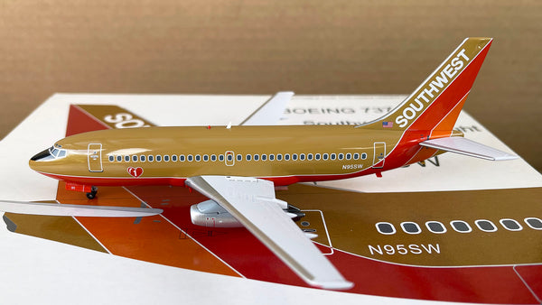 サウスウエスト航空 737-200 N20SW INFLIGHT 1/200 Southwest Boeing 737-200 N95SW InFlight IF732019 Scale 1:200