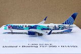 United Boeing 757-200 N14102 Her Art Here New York UAL757200 Scale 1:400