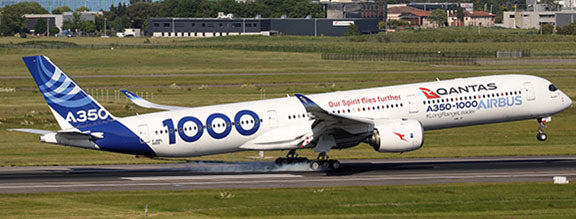 House Color (Qantas) Airbus A350-1000 Flaps Down F-WMIL Our