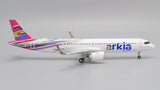 Arkia Israeli Airlines Airbus A321neo 4X-AGH JC Wings JC2AIZ0040 XX20040 Scale 1:200