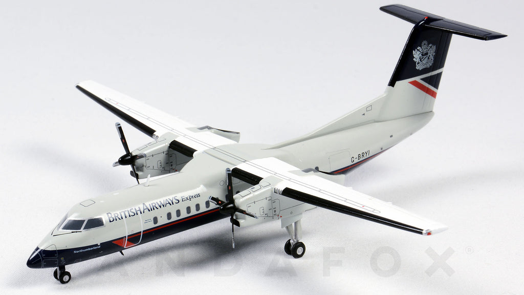 British Airways Express Dash 8 Q300 G-BRYI Landor Retro Livery JC Wings JC2BAW278 XX2278 Scale 1:200