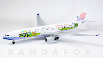 China Airlines Airbus A330-300 B-18355 Welcome to Taiwan JC Wings JC2CAL964 XX2964 Scale 1:200