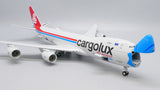 Cargolux Boeing 747-8F Interactive LX-VCF Not Without My Mask JC Wings JC2CLX0079C XX20079C Scale 1:200