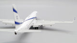 El Al Boeing 737-900ER Flaps Down 4X-EHD Peace Title JC Wings JC2ELY0081A XX20081A Scale 1:200