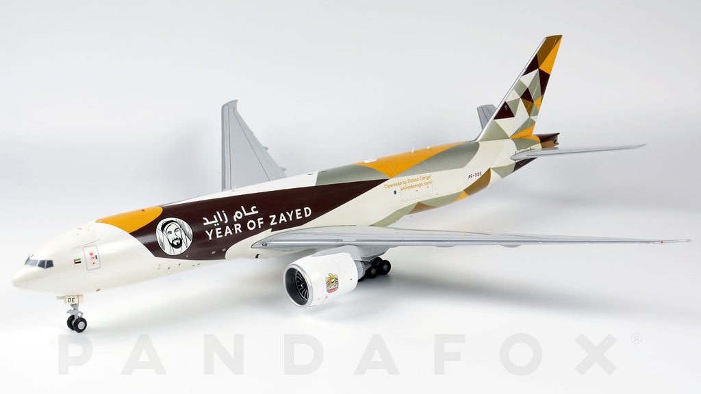 Etihad Cargo Boeing 777F A6-DDE Year of Zayed JC Wings JC2ETD137 XX2137 Scale 1:200