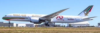 Gulf Air Boeing 787-9 A9C-FG 70th Anniversary JC Wings JC2GFA327 XX2327 Scale 1:200