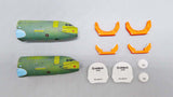Airbus A320 Front Fuselage Sections Set JC Wings JC2GSESETC JCGSESETC Scale 1:200