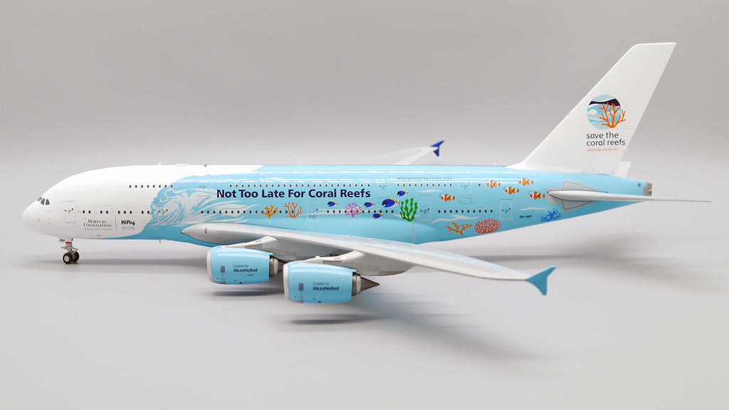HiFly Airbus A380 9H-MIP Save The Coral Reefs JC Wings JC2HFY0176 XX20176 Scale 1:200
