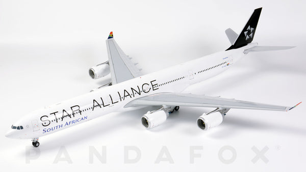 South African Airways Airbus A340-600 ZS-SNC Star Alliance JC