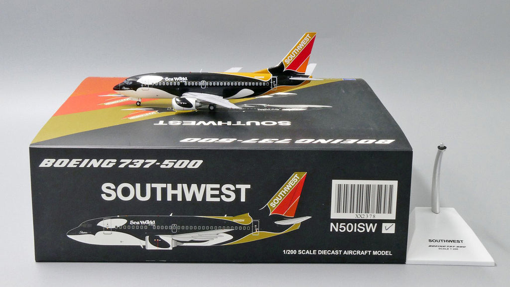 Southwest Boeing 737-500 N501SW Shamu Ohio JC Wings JC2SWA378 XX2378 Scale 1:200