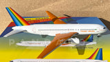 Transbrasil Boeing 767-200 PT-TAB JC Wings JC2TBA729 XX2729 Scale 1:200