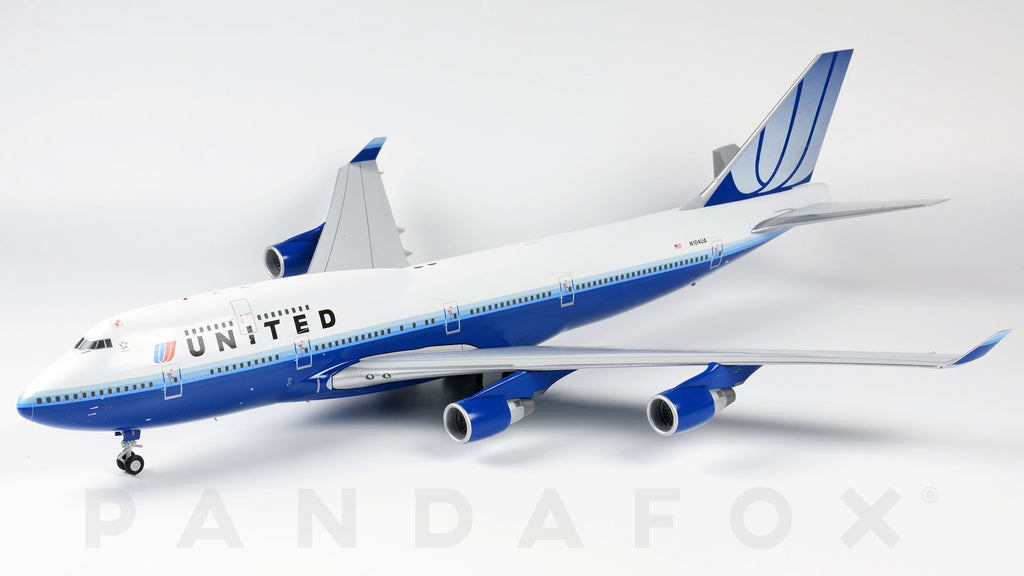 United Boeing 747-400 N104UA JC Wings JC2UAL266 XX2266 Scale 1:200