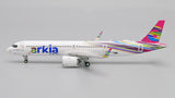 Arkia Israeli Airlines Airbus A321neo 4X-AGH JC Wings JC4AIZ449 XX4449 Scale 1:400