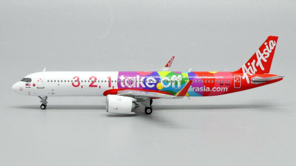 Air Asia Airbus A321neo 9M-VAA 3, 2, 1, Take Off JC Wings