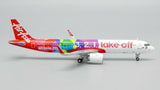 Air Asia Airbus A321neo 9M-VAA 3, 2, 1, Take Off JC Wings JC4AXM249 XX4249 Scale 1:400