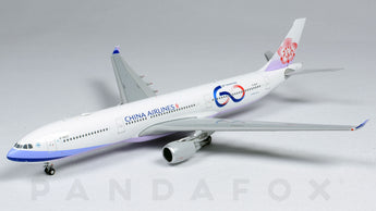 China Airlines Airbus A330-300 B-18317 60th Anniversary JC Wings JC4CAL182 XX4182 Scale 1:400