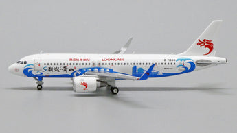 Loongair Airbus A320 B-1866 Tide Xiaoshan JC Wings JC4CDC344 XX4344 Scale 1:400