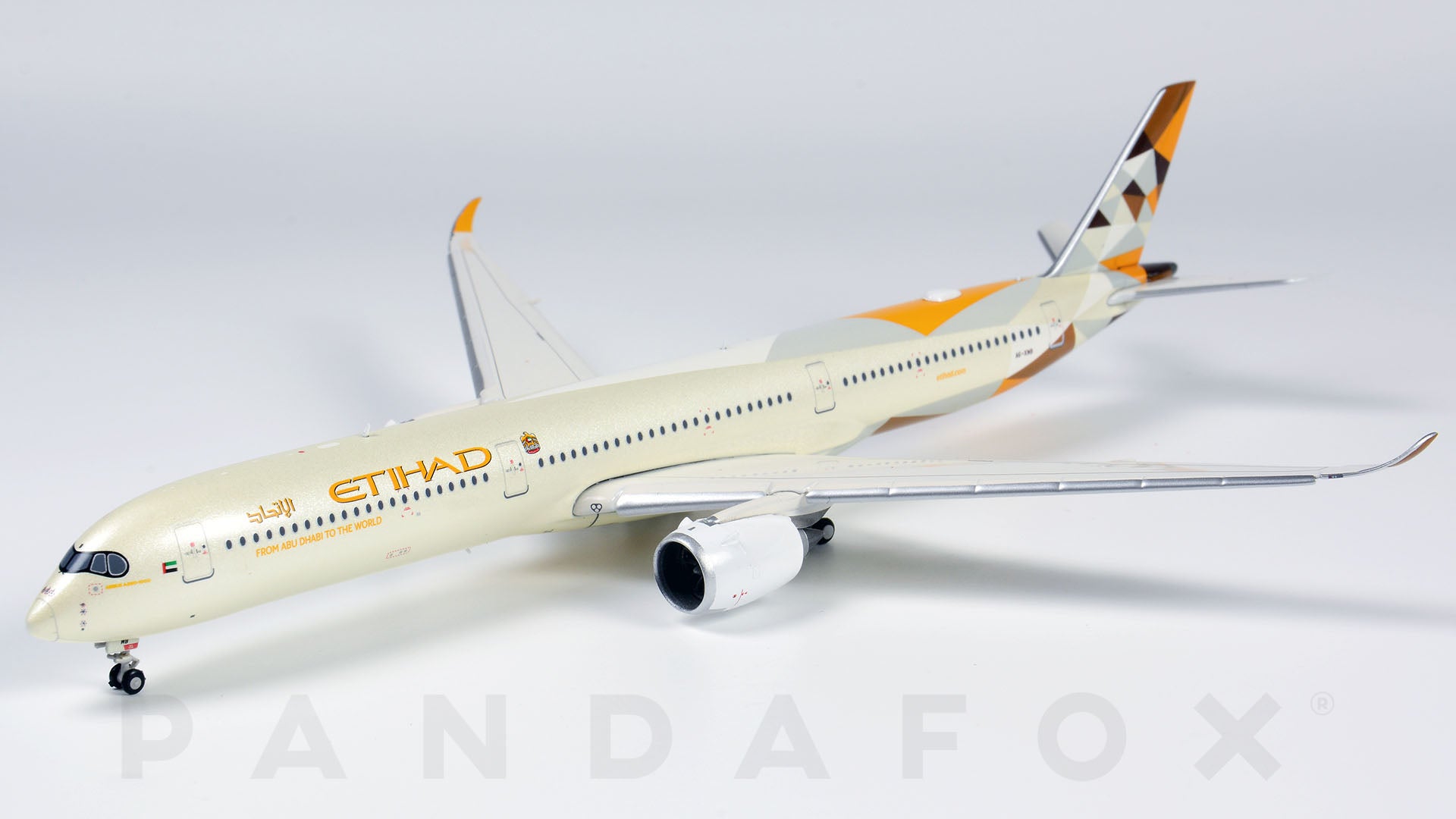 Etihad Airways Airbus A350-1000 Flaps Down A6-XWB JC Wings