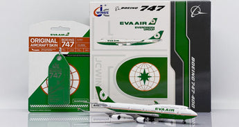 EVA Air Boeing 747-400 B-16411 With Aviationtag JC Wings JC4EVA0110 XX40110 Scale 1:400