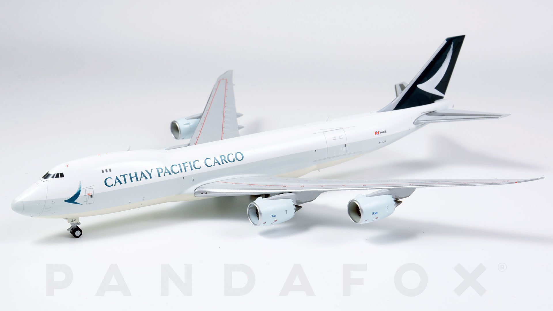 航空機・ヘリコプター 1/400 Cathay Pacific CARGO 747-8F Cathay Pacific Cargo Boeing 747-8F Interactive B-LJC 100th