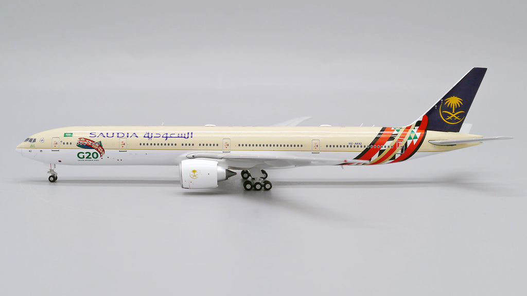 Saudia Boeing 777-300ER HZ-AK42 G20 JC Wings JC4SVA463 XX4463 Scale 1:400