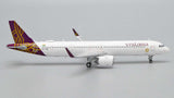 Vistara Airbus A321neo VT-TVB JC Wings JC4VTI467 XX4467 Scale 1:400
