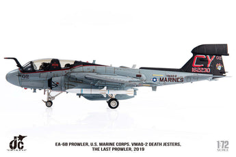 United States Marine Corps EA-6B Prowler (VMAQ-2 Death Jesters, The Last Prowler, 2019) JC Wings JCW-72-EA6B-001 Scale 1:72