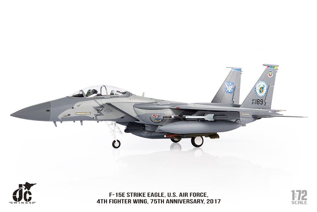 USAF F-15E Strike Eagle 87-0189 (Seymour Johnson AFB, NC