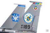USAF F-15E Strike Eagle 87-0189 (Seymour Johnson AFB, NC, Wing 75th Anniversary, 2017) JC Wings JCW-72-F15-014 Scale 1:72