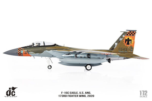 USAF F-15C Eagle 78-0543 (173rd FW, 2020) JC Wings JCW-72-F15-017