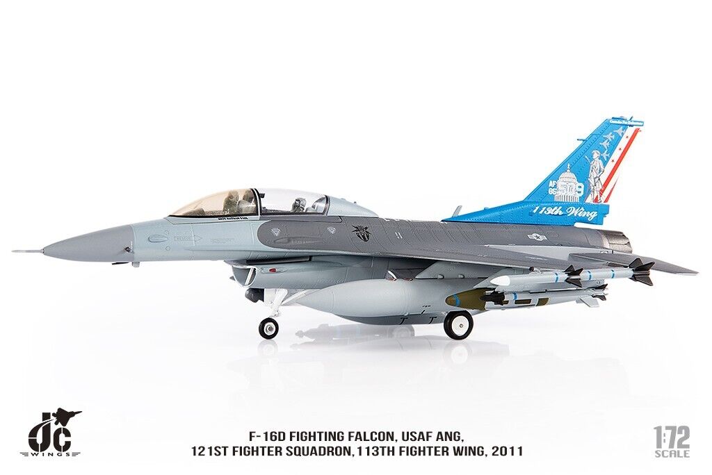 USAF F-16D Fighting Falcon 85-0509 (113th FW, 121st FS DC USAF F-16D Fighting Falcon 85-0509 (113th FW, 121st FS DC