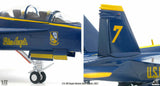 USN F/A-18F Super Hornet #7 (Blue Angels, 2021) JC Wings JCW-72-F18-010 Scale 1:72