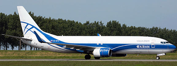 Atran Aviatrans Cargo Airlines Boeing 737-800BCF Flaps Down VQ-BFS JC Wings LH2VAS316A LH2316A Scale 1:200