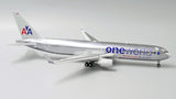 American Airlines Boeing 767-300ER N395AN One World JC Wings LH2AAL172 LH2172 Scale 1:200