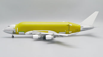 House Color Boeing 747-400 LCF Dreamlifter Flaps Down N747BC Bare Metal JC Wings LH2BOE166A LH2166A Scale 1:200