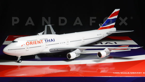 Orient Thai Boeing 747-300 HS-UTW JC Wings LH2OEA041 LH2041 Scale