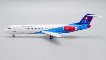 Slovakia Government Fokker 100 OM-BYB JC Wings LH2SSG241 LH2241 Scale 1:200