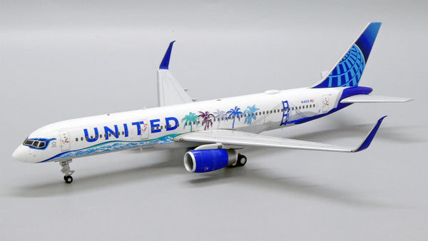 【中古】herpa Boeing 6個 United Boeing 757-200 N14106 Her Art Here California JC Wings
