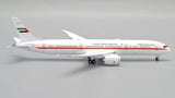 Presidential Flight UAE Boeing 787-9 Flaps Down A6-PFE JC Wings LH4AUH244A LH4244A Scale 1:400