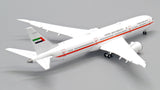 Presidential Flight UAE Boeing 787-9 Flaps Down A6-PFE JC Wings LH4AUH244A LH4244A Scale 1:400