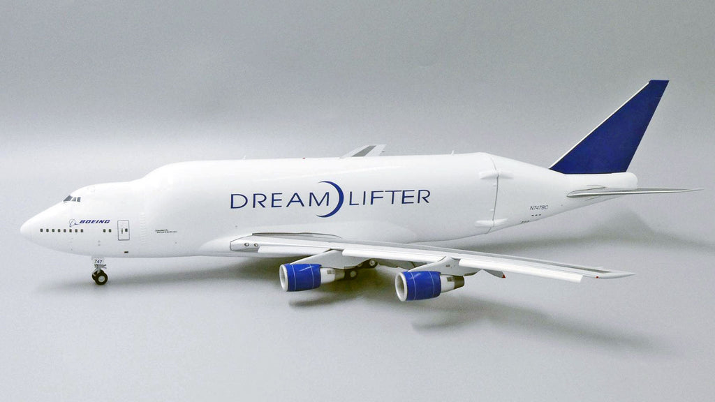 Boeing House Boeing 747-400 LCF Dreamlifter Flaps Down N747BC JC Wings LH4BOE174A LH4174A Scale 1:400
