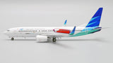 Garuda Indonesia Boeing 737-800 PK-GFT Sukseskan Vaksinasi JC Wings LH4GIA243 LH4243 Scale 1:400