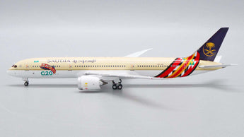 Saudia Boeing 787-9 HZ-ARF G20 Saudi Arabia 2020 JC Wings LH4SVA192 LH4192 Scale 1:400