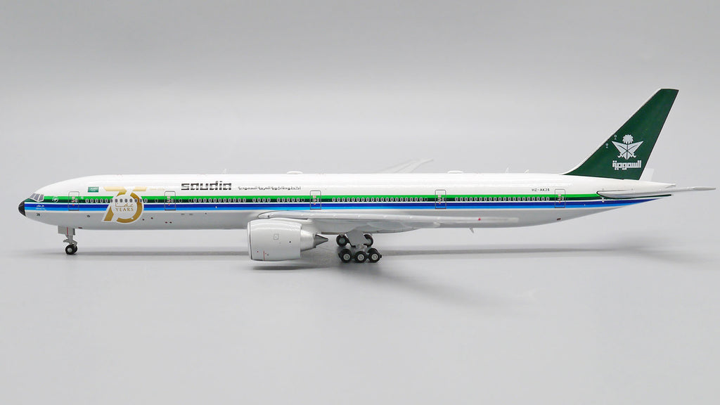 Saudia Boeing 777-300ER HZ-AK28 Retro JC Wings LH4SVA273 LH4273 Scale 1:400